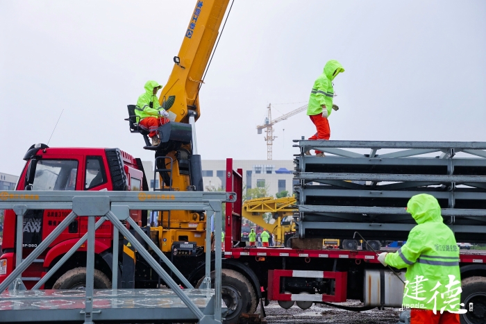 20分钟一座应急桥！威尼斯9499加入2024年省级公路与运输突发事务应急演练