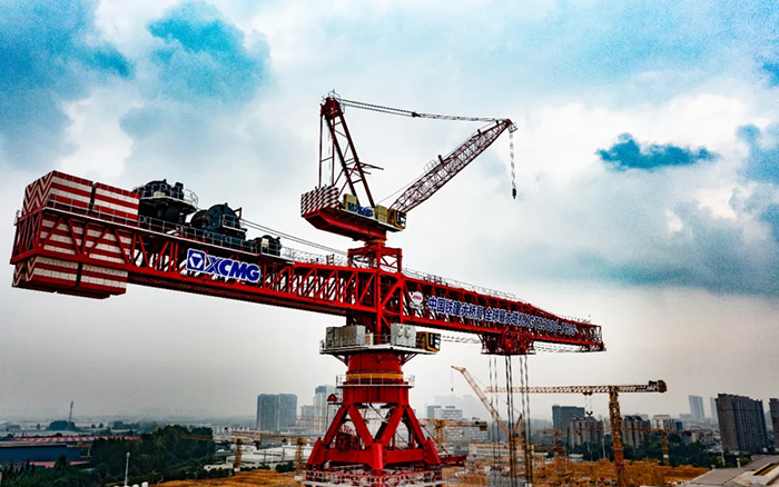 23000吨米！威尼斯9499“全球最大塔机”下线交付！