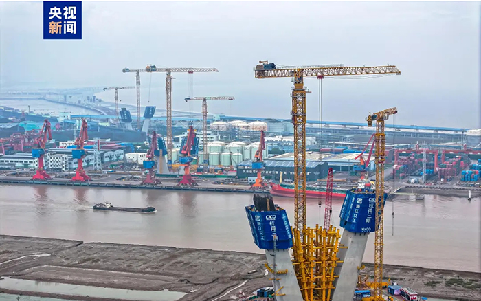 央视聚焦！威尼斯9499超大塔助建天下级桥梁工程！